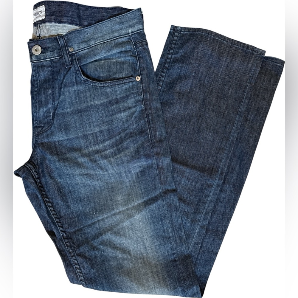 Hudson Byron Five Pocket Straight Leg Jean Button Fly Size 32 NWOT